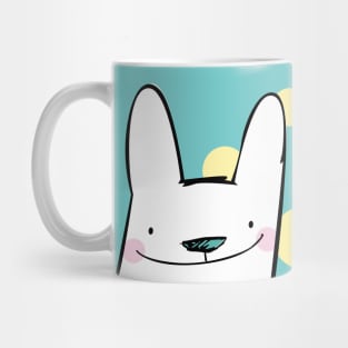 White rabbit Mug